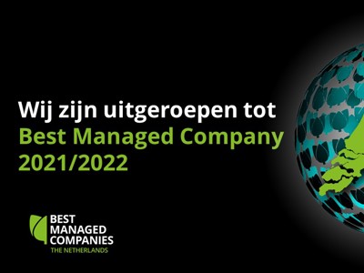 Bouwgroep Dijkstra Draisma voor de 11e keer Best Managed Company