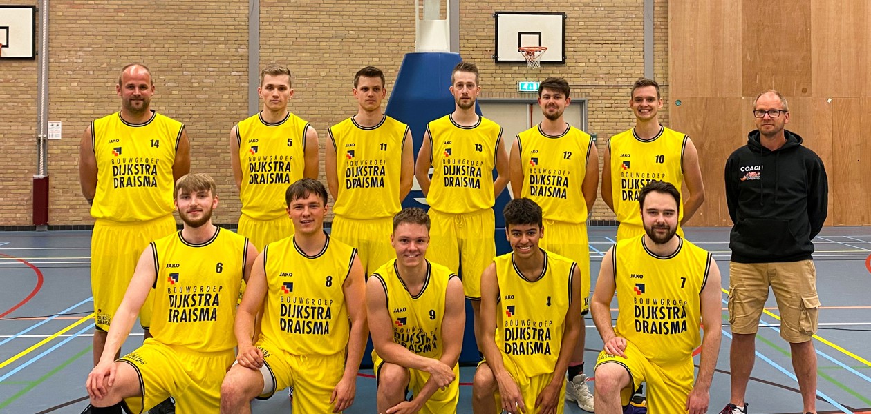 Bouwgroep Dijkstra Draisma steekt Basketbalvereniging Arrows in het nieuw