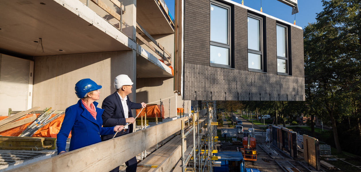 WoonFriesland en Dijkstra Draisma verlichten druk op woningmarkt met 34 nieuwe appartementen in Drachten