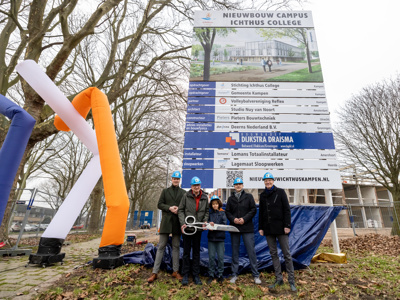 Start vernieuwbouw Ichthus College Kampen