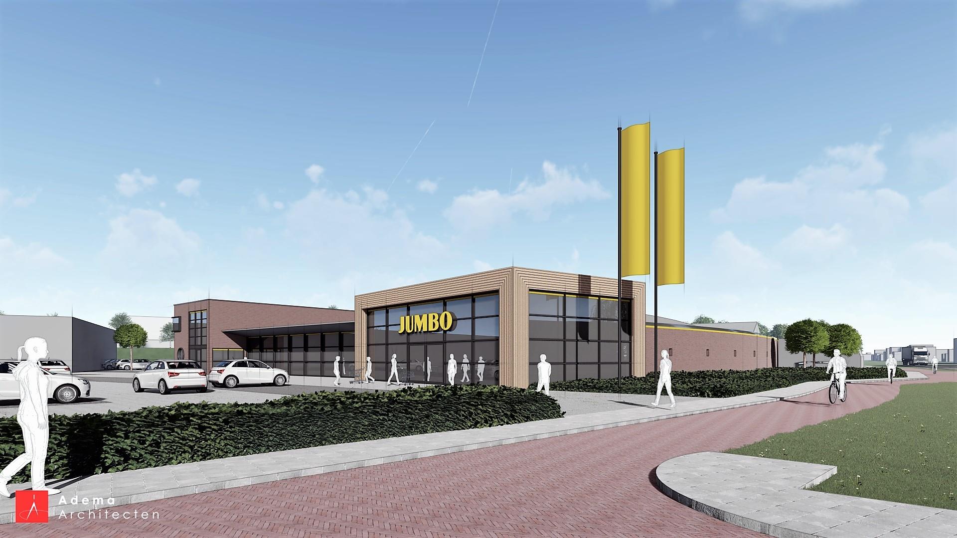 Verbouw en uitbreiding Jumbo, Dokkum Bouwgroep Dijkstra Draisma