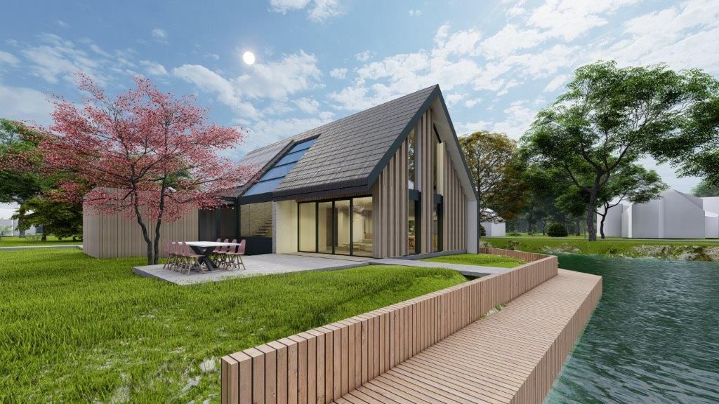 Nieuwbouw energieneutrale, vrijstaande woning, Sneek Bouwgroep