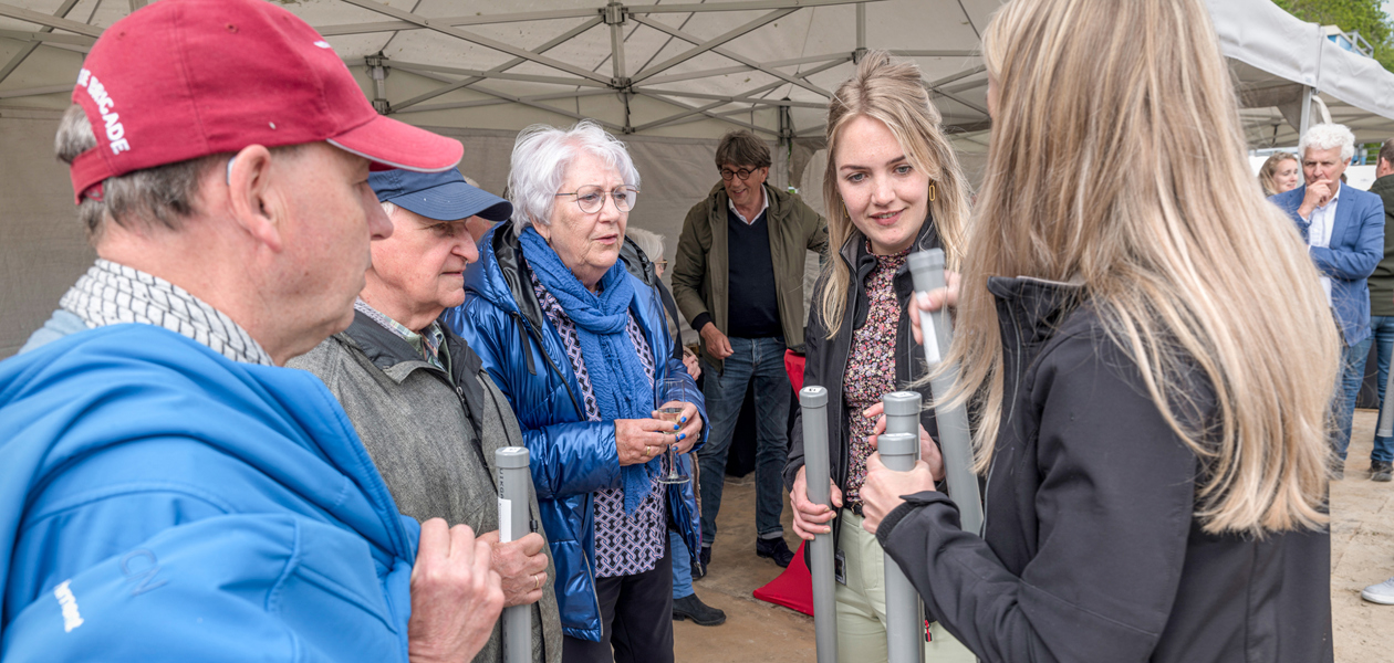 Feestelijke start nieuwbouwwoningen Tjamsweer Appingedam