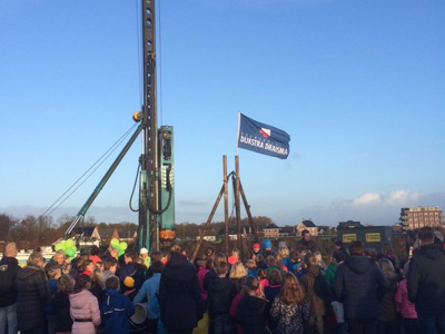 Eerste Paal Brede School Loevestein in Gorredijk