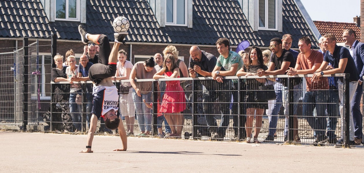 Feestelijke oplevering fase 1 Balistraten Leeuwarden