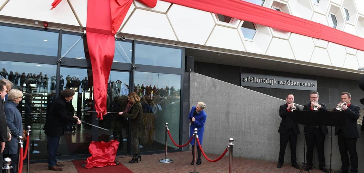 Afsluitdijk Wadden Center geopend