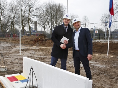 Start bouw energieneutrale sporthal Almere Haven