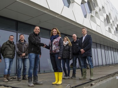 Afsluitdijk Wadden Center volgens planning opgeleverd