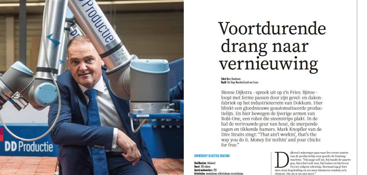 Interview Cobouw 50 met Biense Dijkstra "Voortdurende drang naar vernieuwing"