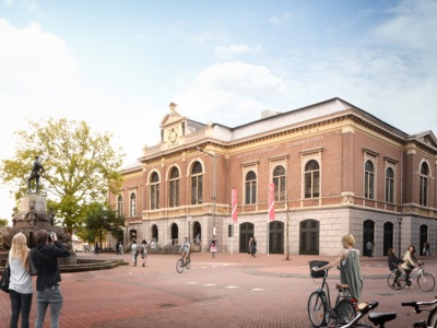 Verbouwing faculteitsgebouw Campus Fryslân door Bouwgroep Dijkstra Draisma