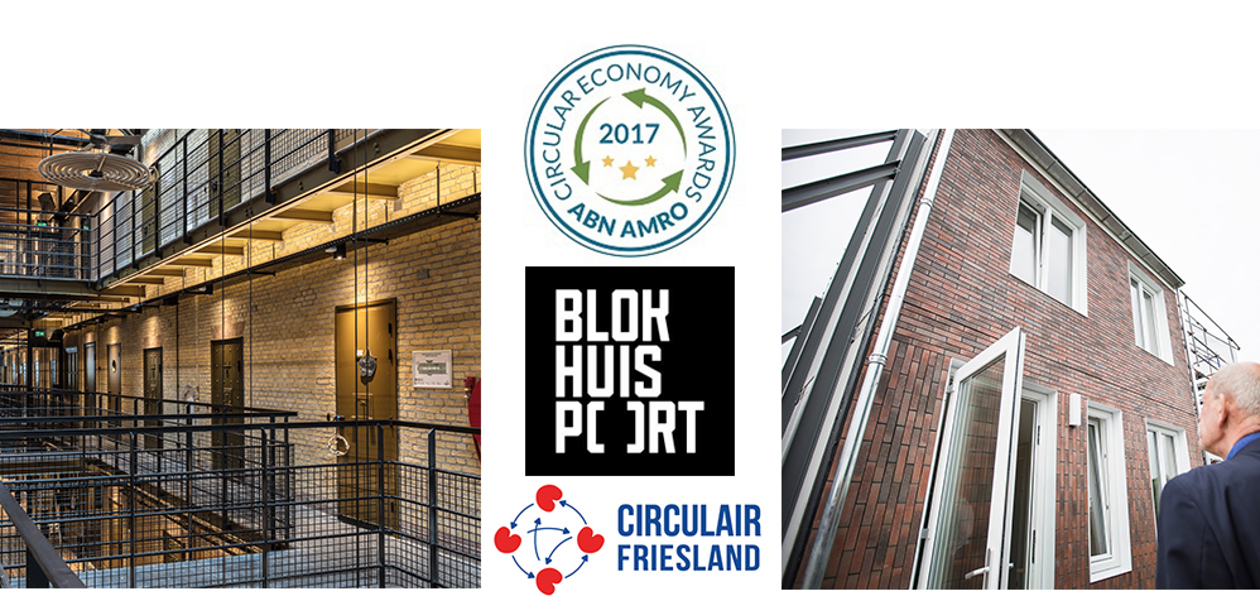 Stemmen op de Blokhuispoort en Circulair Friesland; finalisten van de ABN AMRO Circular Economy Awards!