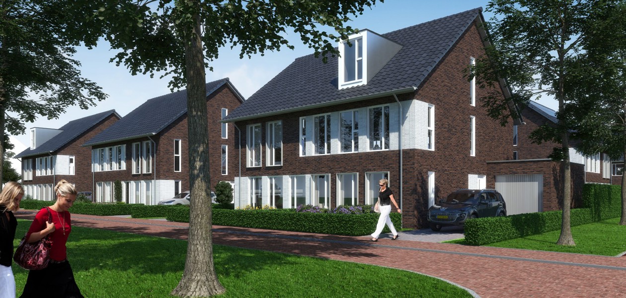 Nieuwbouw 16 woningen Skoatterwâld, Heerenveen