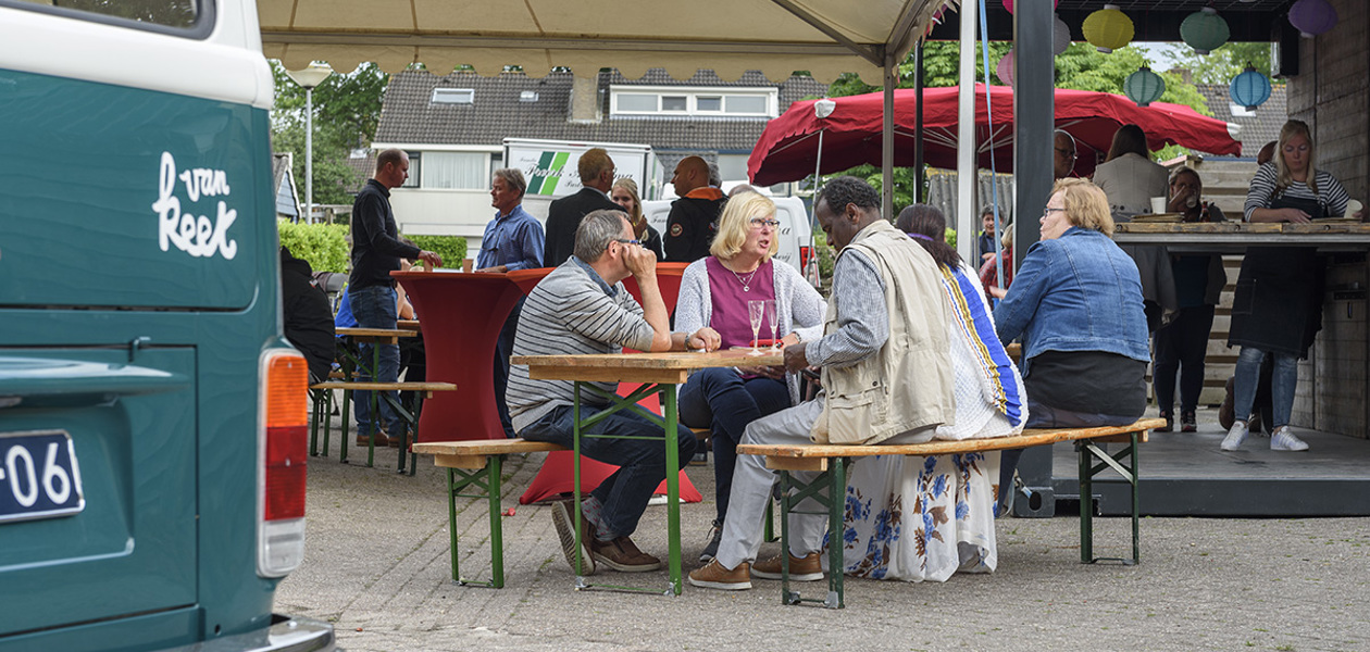 Keten met de bewoners van 33 NOM woningen in Roden