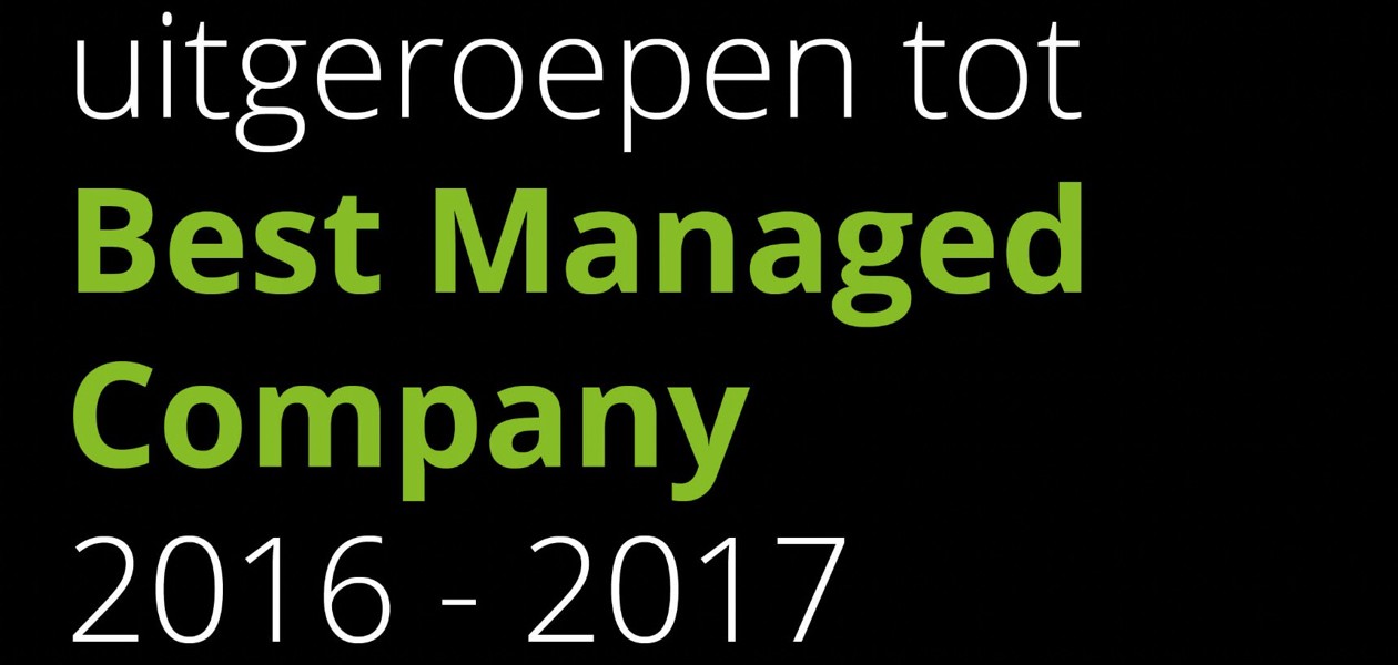 BGDD is Best Managed Company 2016-2017