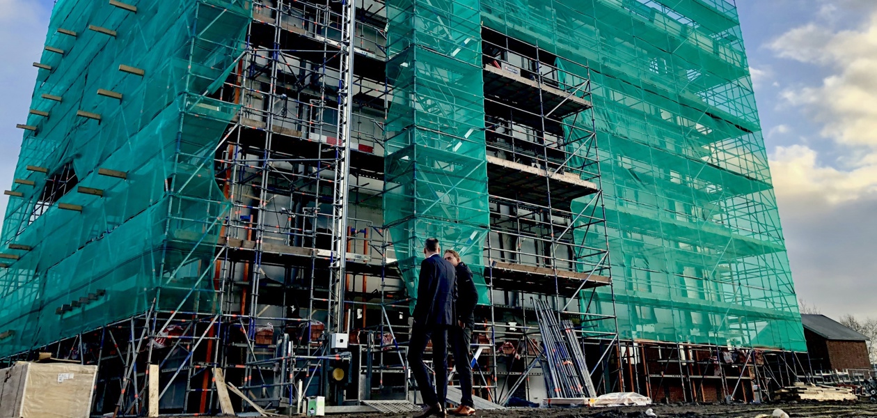 Woontorens aan De Houtkolk bereiken hoogste punt