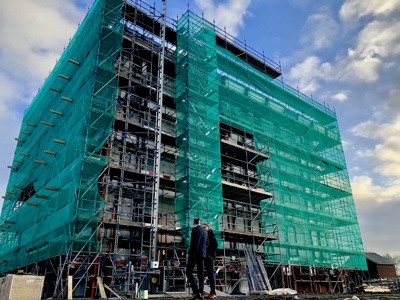 Woontorens aan De Houtkolk bereiken hoogste punt