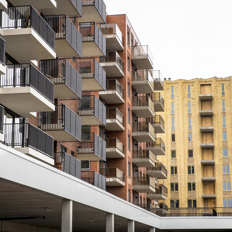 Flats, laagbouw en appartementen