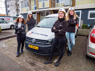 Stoere vrouwen in de bouw: zij staan hun mannetje