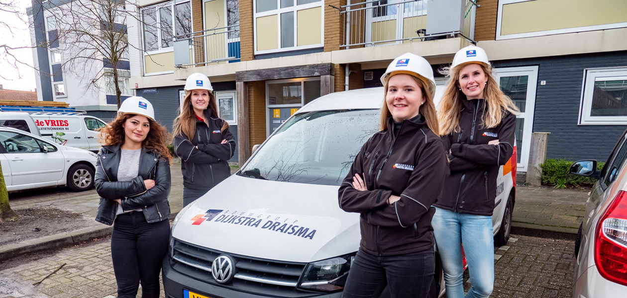 Stoere vrouwen in de bouw: zij staan hun mannetje