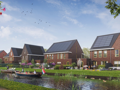 Dertien energieneutrale woningen De Klamp Leeuwarden verkocht