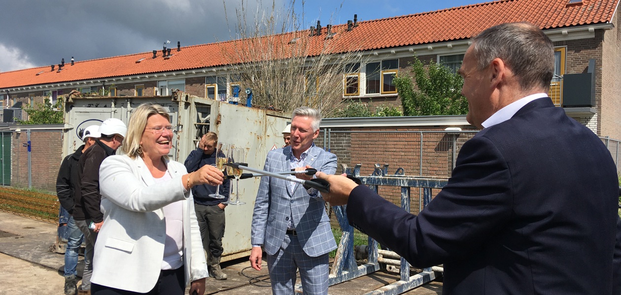 Aftrap bouw 44 huurappartementen voor Woonwaard in Alkmaar