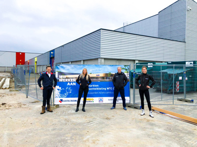 Startmoment nieuwbouw supermarkten WTC Cambuur gebied Leeuwarden