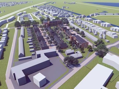 Bouwgroep Dijkstra Draisma bouwt 92 energiezuinige woningen en appartementen in Harlingen, Plan Zuid fase drie.