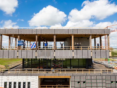 Hoogste punt circulaire bediencentrale bereikt