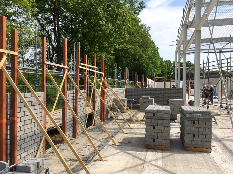 Juni 2021: start metselwerk en hoogste punt staalconstructie bereikt  - 1