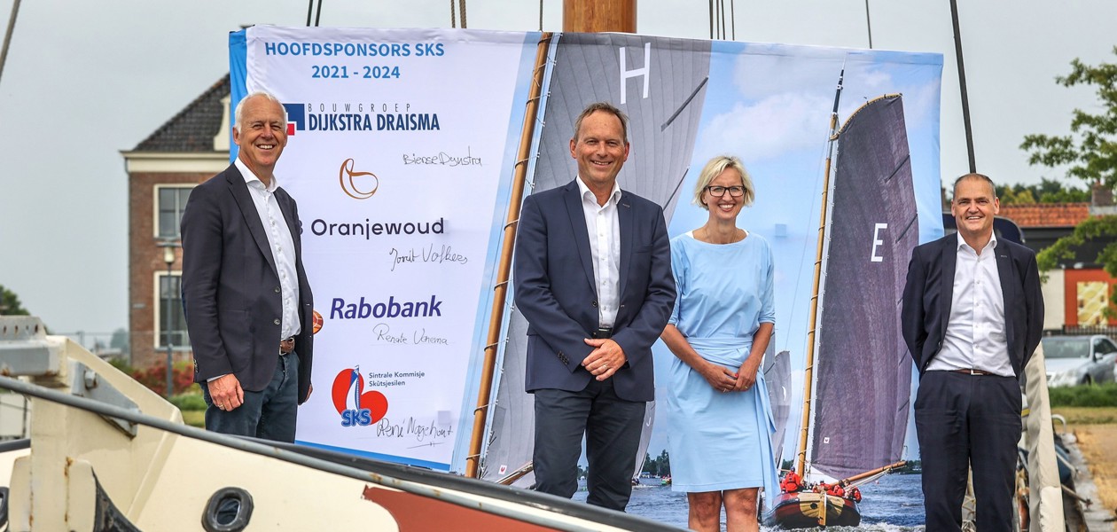 BGDD samen met Rabobank en FB Oranjewoud nieuwe hoofdsponsor voor Sintrale Kommisje Skûtsjesilen