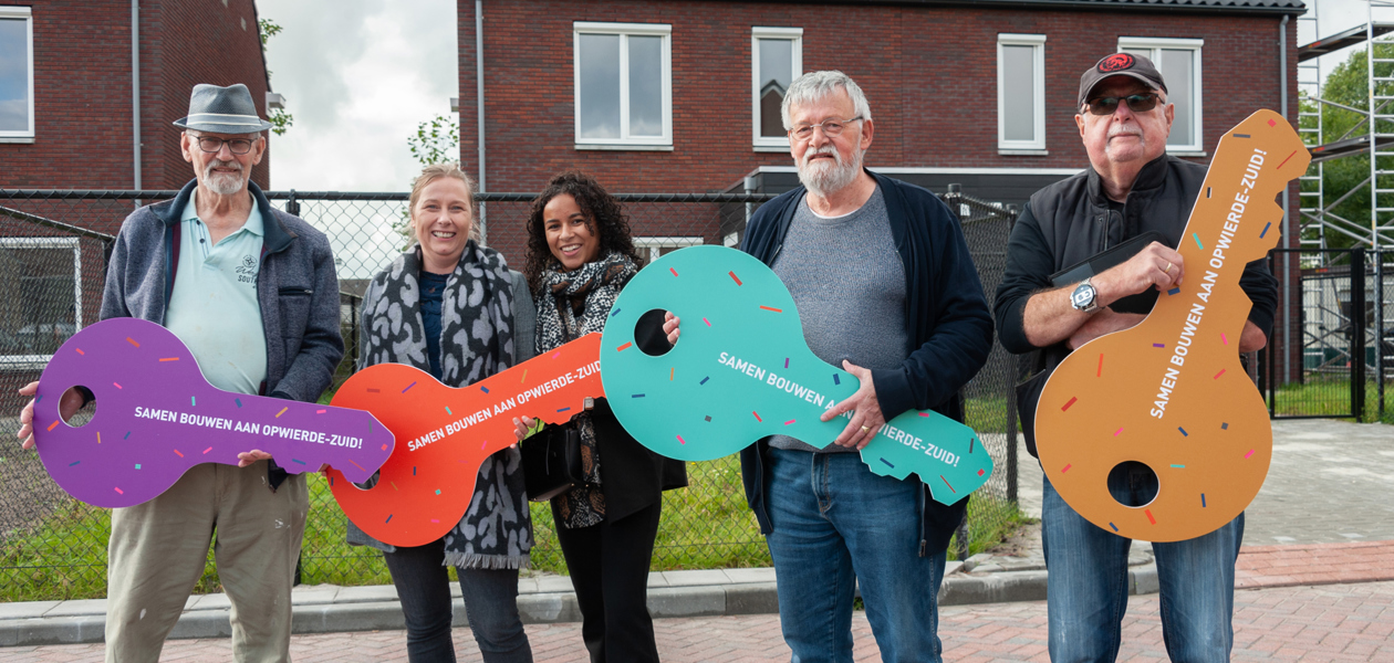 Eerste opleveringen fase 2 bouw Opwierde-Zuid