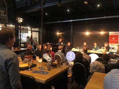 Modderlaarzen, klimaatkamers en het Cobouw Café in Dokkum