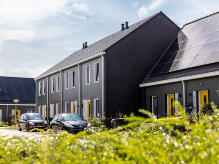 Nieuwbouw 12 Droogstapelwoningen, Tolhuizen, Leeuwarden