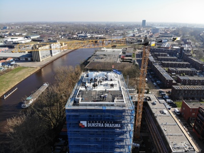 Hoogste punt nieuwbouw Antillenstraat bereikt