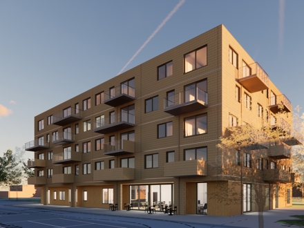 Nieuwbouw 40 appartementen, De Vuister Westerkoog