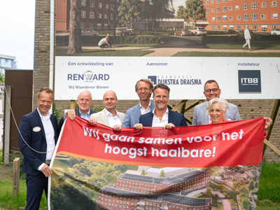 Nieuwbouw Slinge bereikt hoogste punt