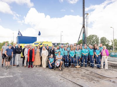 Nieuwbouw Ambulancepost Leeuwarden officieel gestart
