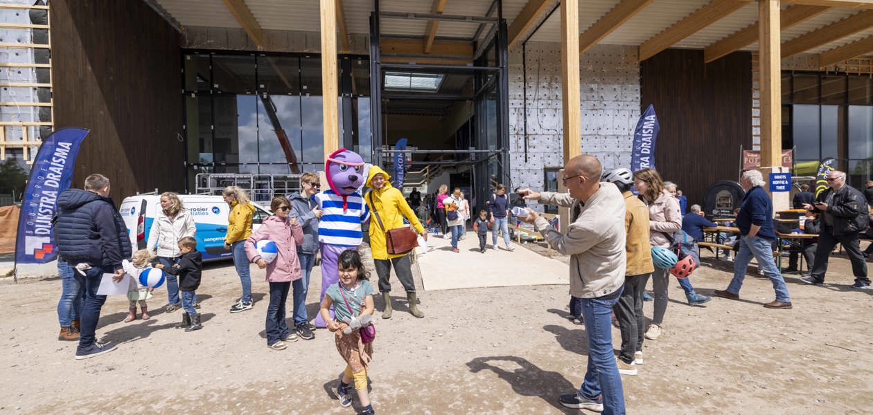 Meer dan 5000 mensen bezoeken bouwplaatsen Bouwgroep Dijkstra Draisma