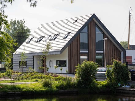 Sneek, nieuwbouw energieneutrale, vrijstaande woning