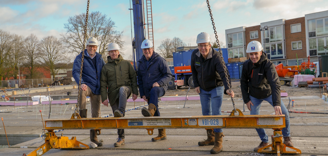 Wold & Waard en Bouwgroep Dijkstra Draisma starten bouw appartementencomplex aan de Van Panhuyslaan in Leek