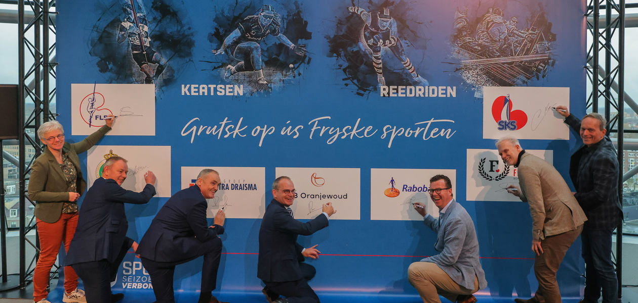 Tot 2030 sponsordeal voor Fryske Sporten